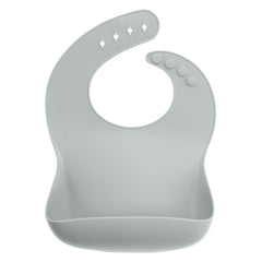 Silicone Baby Bib in Cloud