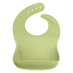 Silicone Baby Bib in Spearmint